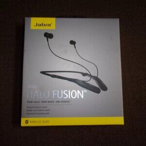 Jabra Halo Fusion Bluetooth Stereo Headset Calls, music bluetooth 4.0 New